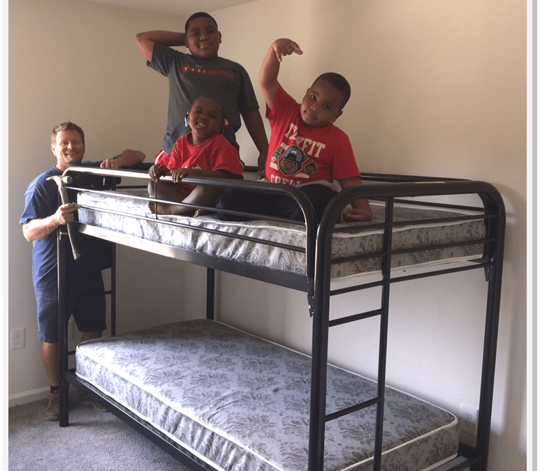 Thank You Rotary Club of Ann Arbor: Bunk Beds for Kids